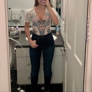 Aztec printed T shirt